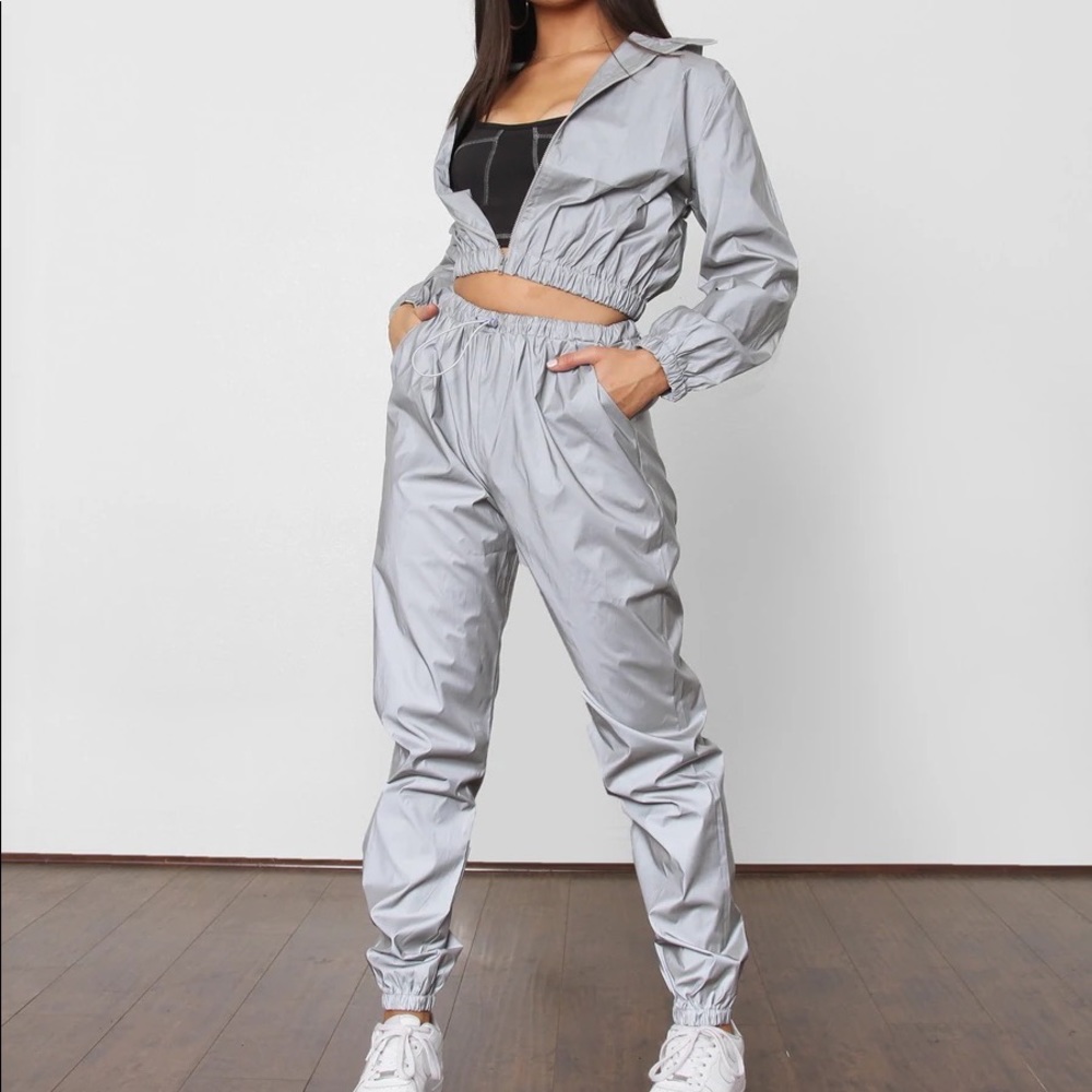 Reflective Track Suit